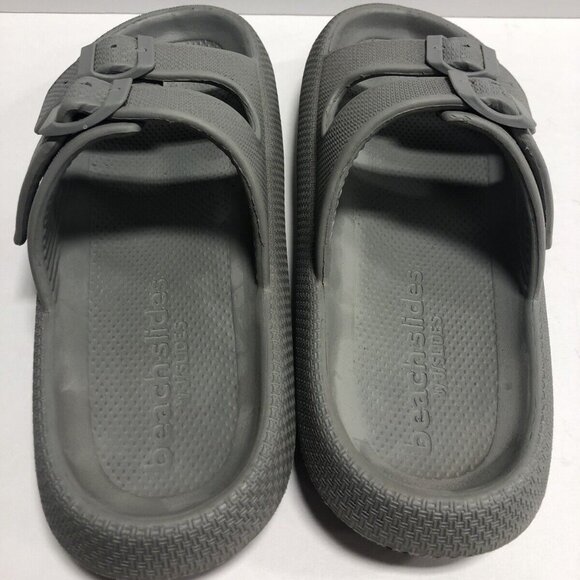 J Slides Women’s SoCool Gray Sandals, Size 10M - Picture 4 of 6